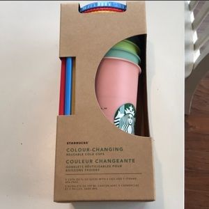 Starbucks color changing cups- NEW